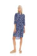 Pink Label - Beachwear Blue Palm