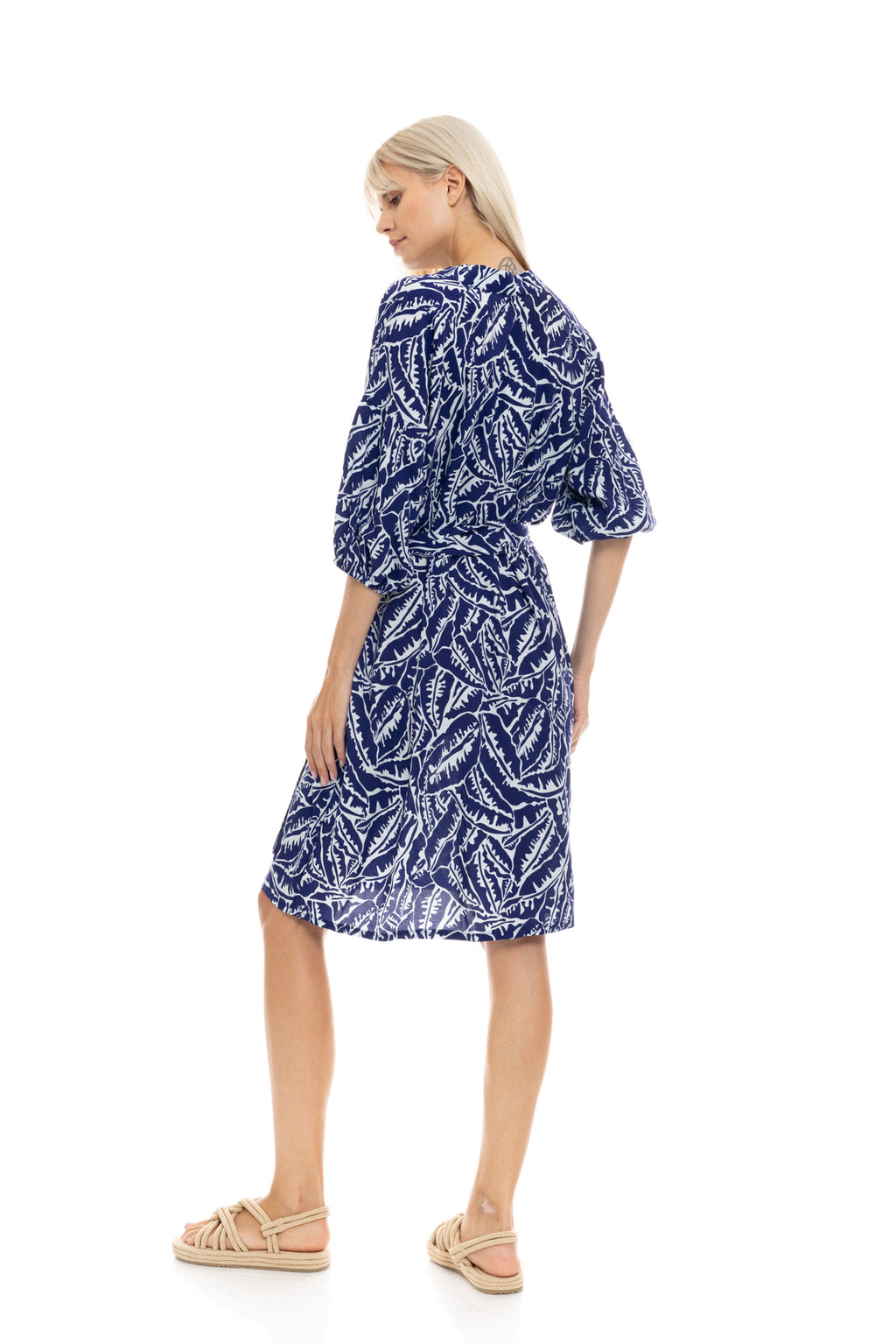Pink Label - Beachwear Blue Palm