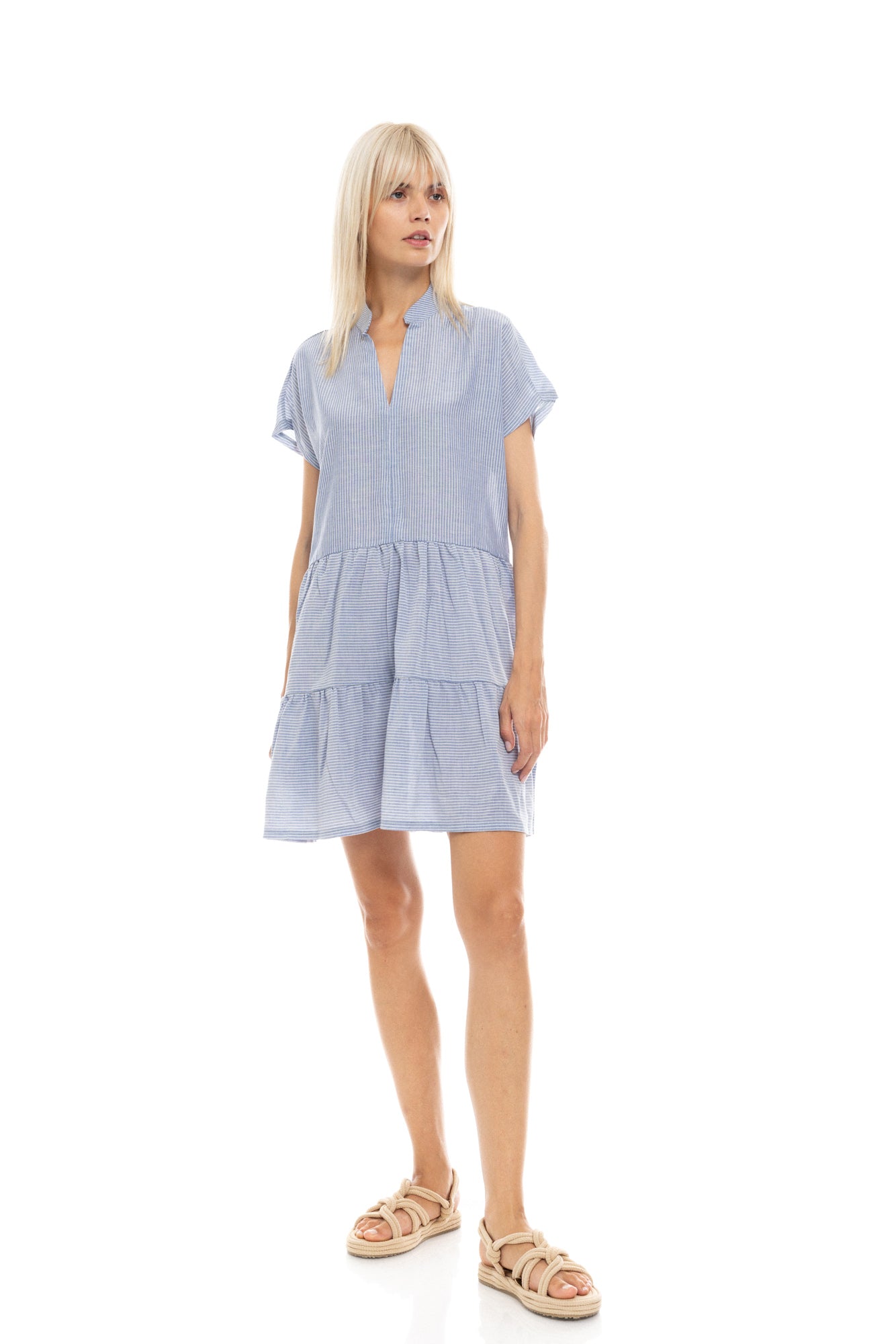 Pink Label - Beachwear Blue Stripe