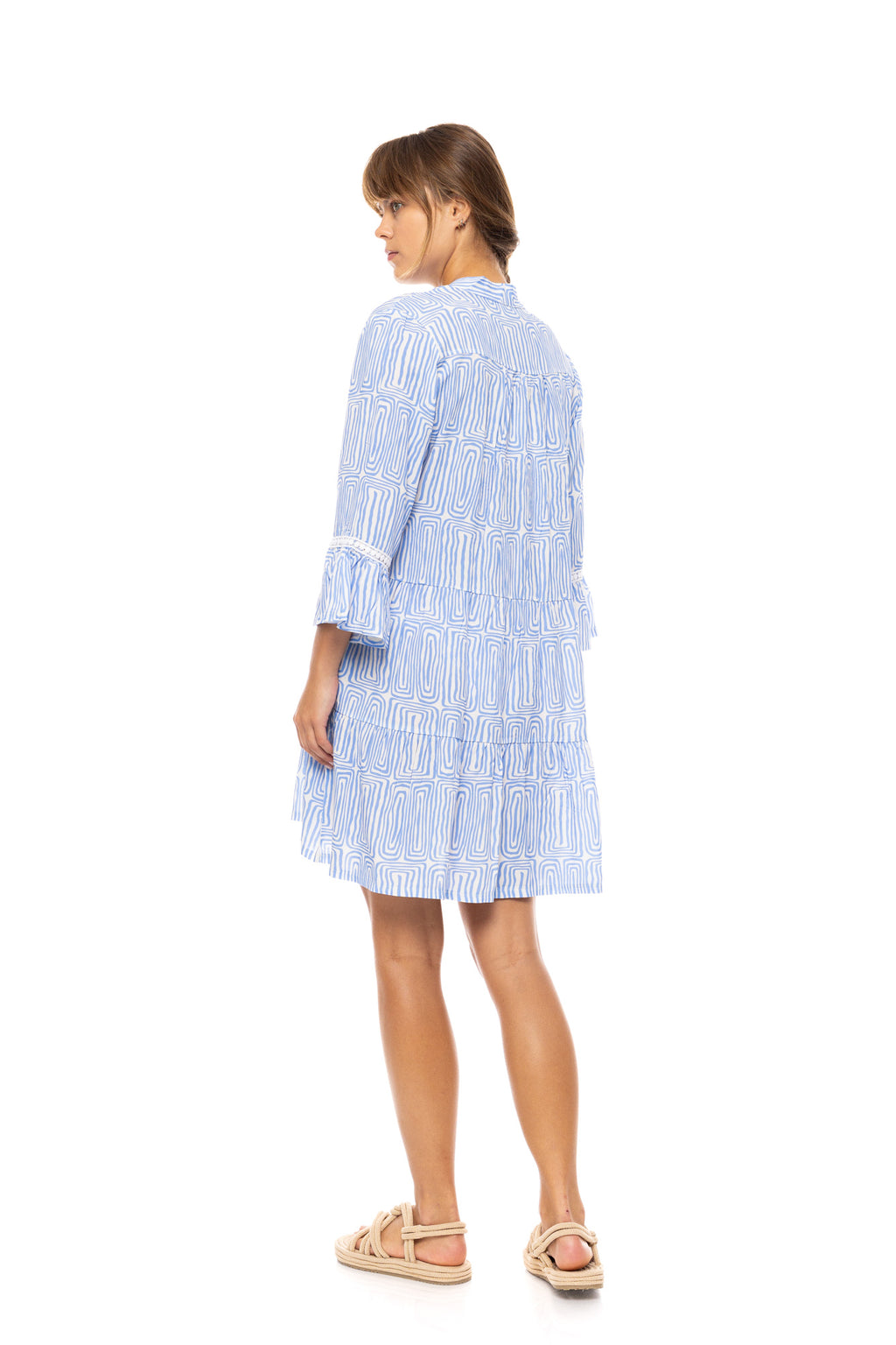 Pink Label - Beachwear Ice Blue Geo
