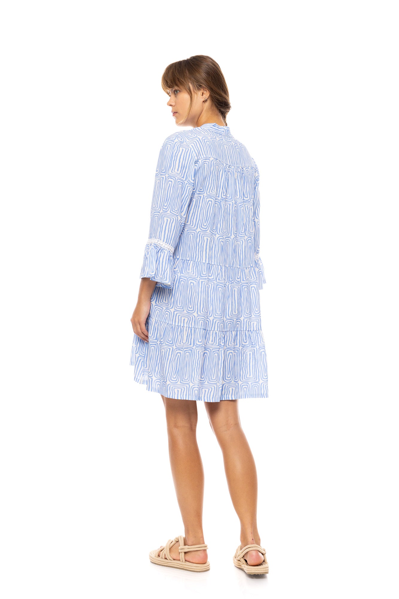 Pink Label - Beachwear Ice Blue Geo
