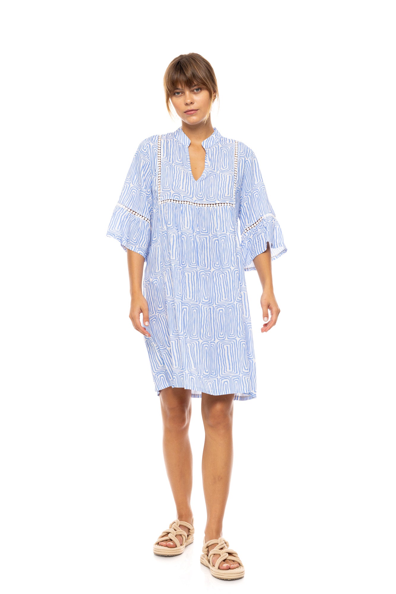 Pink Label - Beachwear Ice Blue Geo