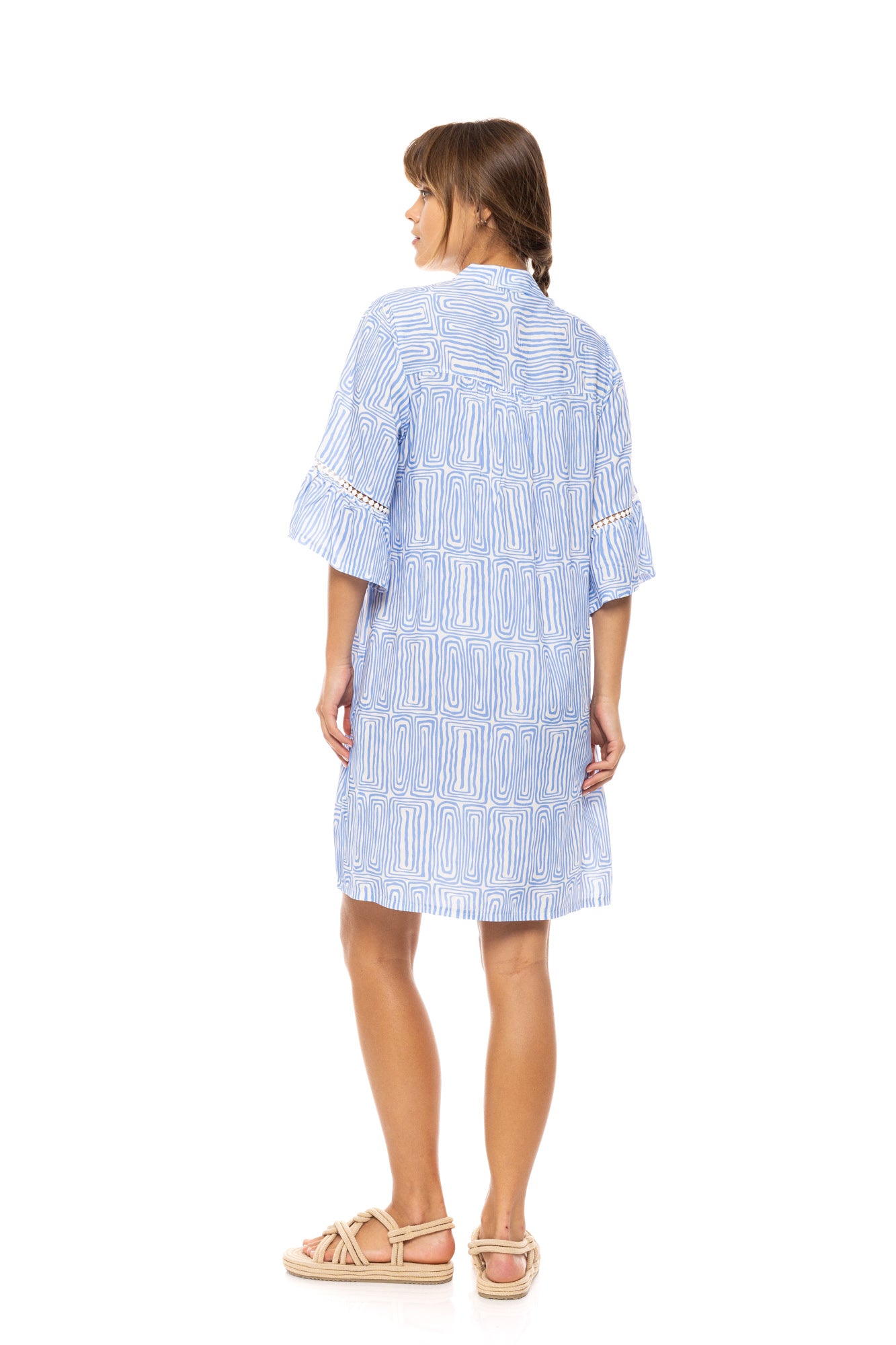 Pink Label - Beachwear Ice Blue Geo