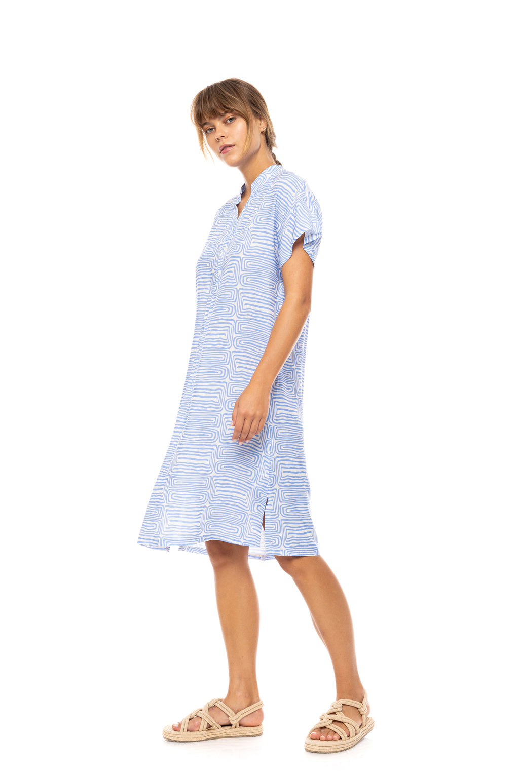 Pink Label - Beachwear Ice Blue Geo