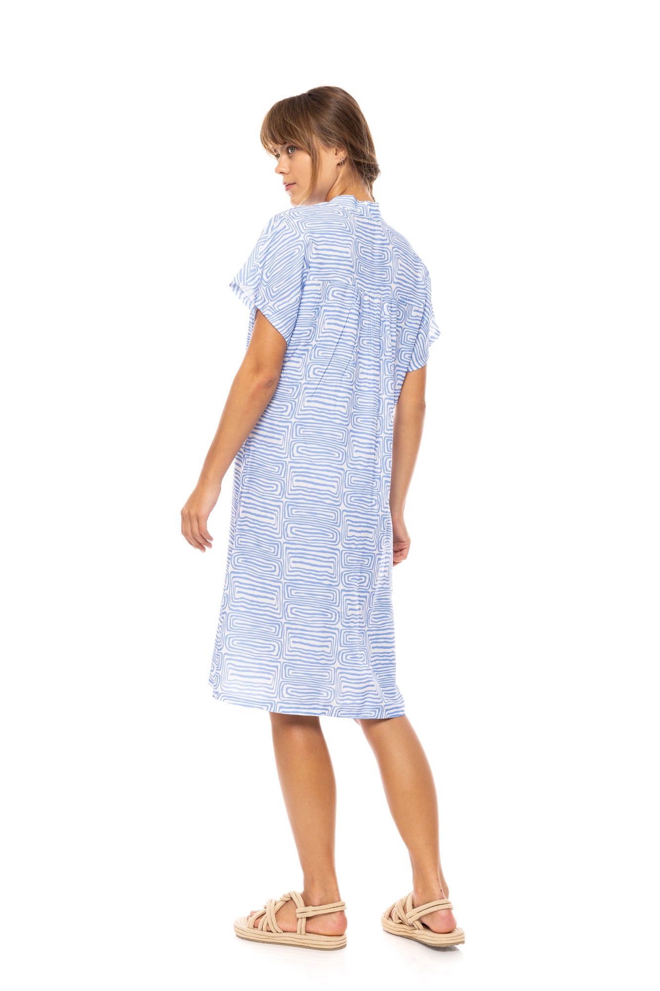 Pink Label - Beachwear Ice Blue Geo