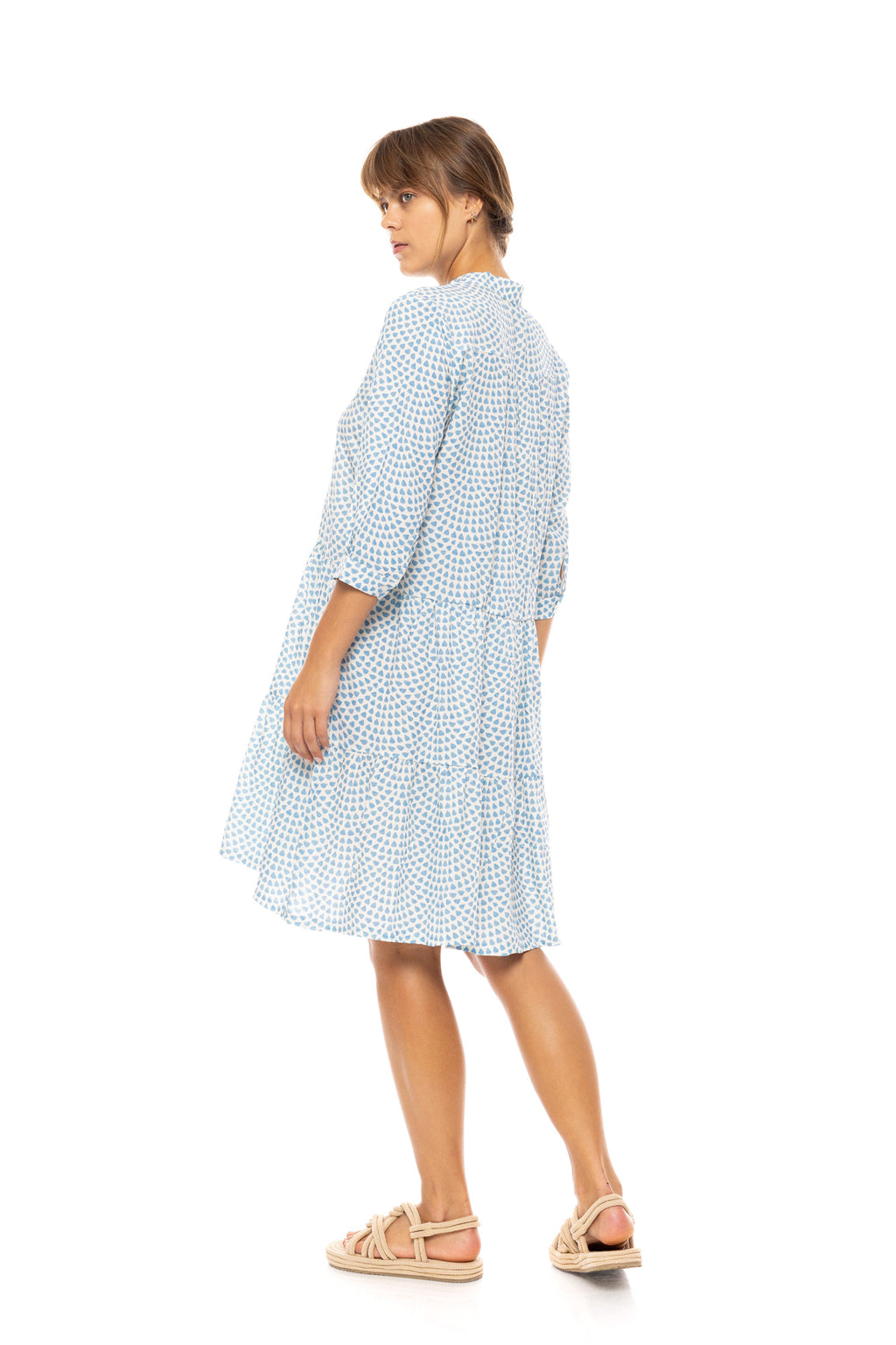 Pink Label - Beachwear Vista Blue & Cream