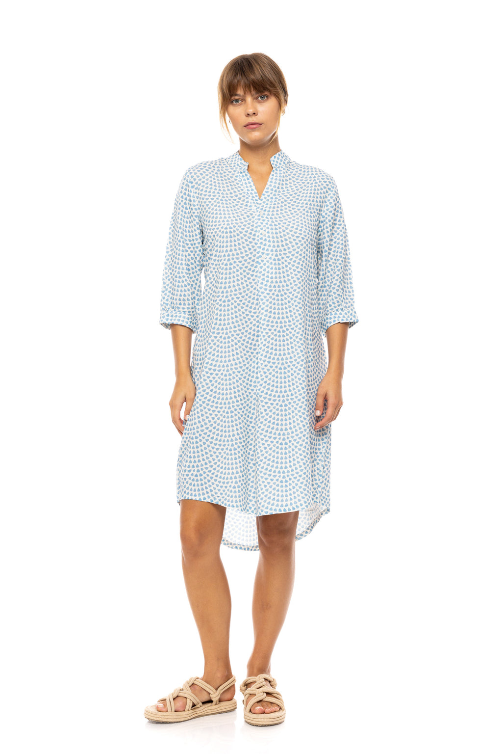Pink Label - Beachwear Vista Blue & Cream