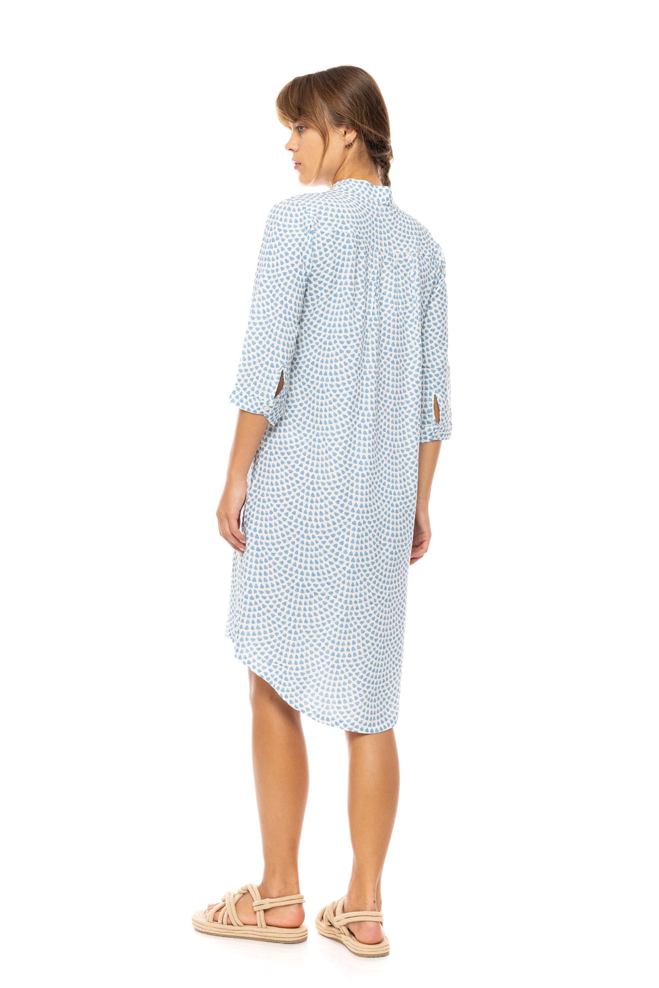 Pink Label - Beachwear Vista Blue & Cream