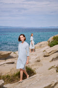 Pink Label - Beachwear Vista Blue & Cream