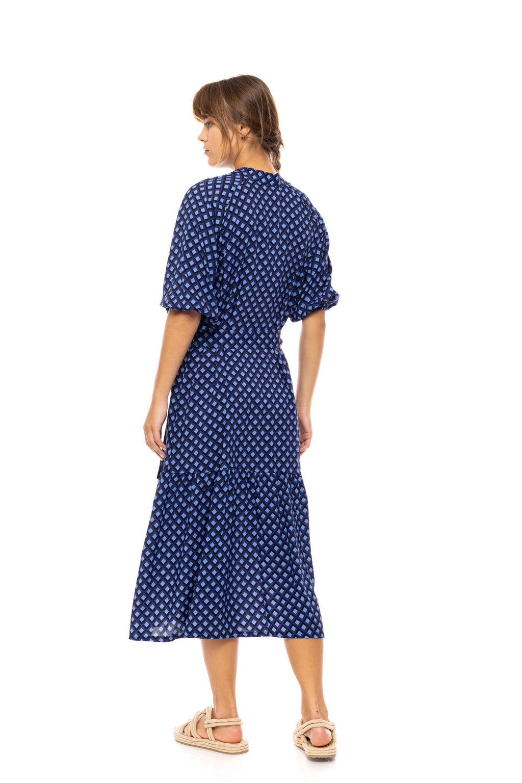 Pink Label - Beachwear Long Blue Azure