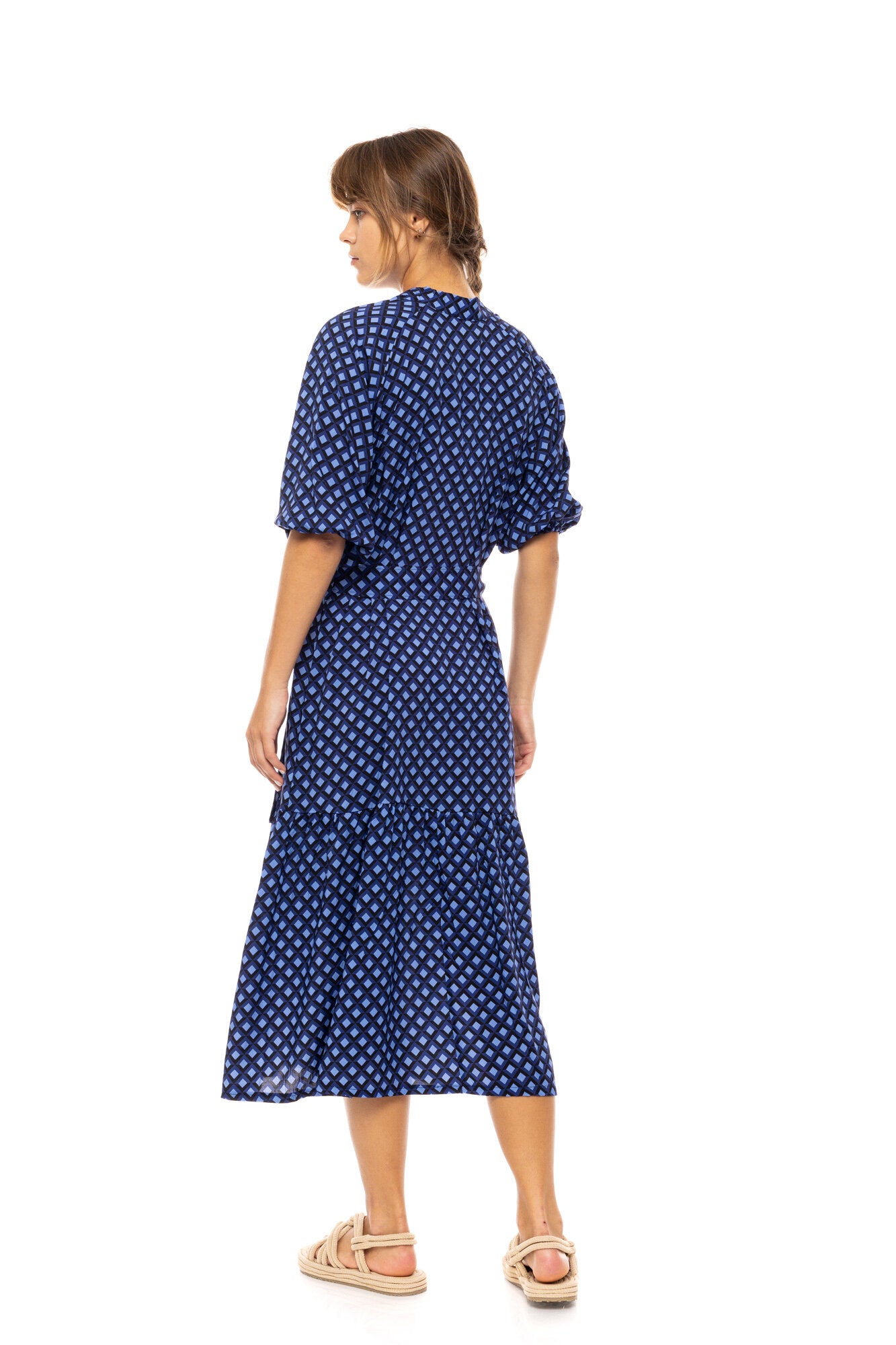Pink Label - Beachwear Long Blue Azure