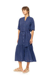 Pink Label - Beachwear Long Blue Azure