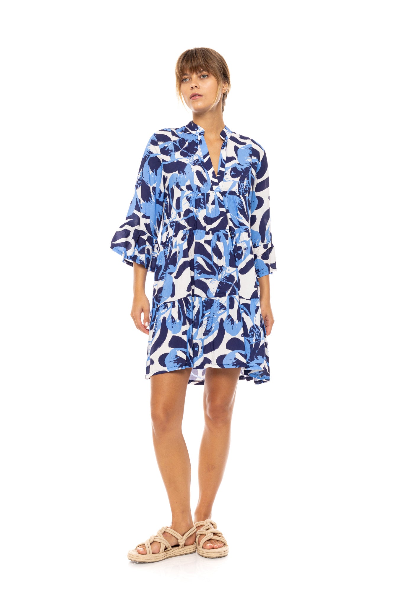 Pink Label - Beachwear Abstract Floral