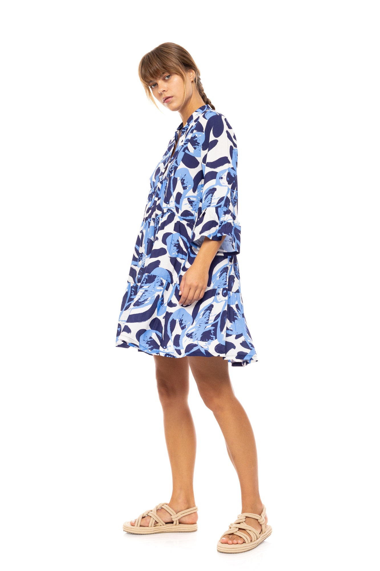 Pink Label - Beachwear Abstract Floral