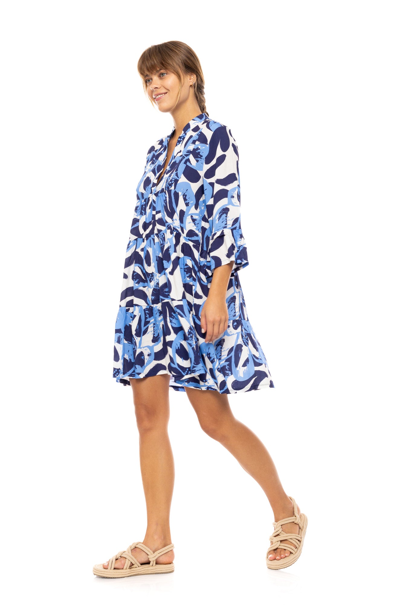 Pink Label - Beachwear Abstract Floral
