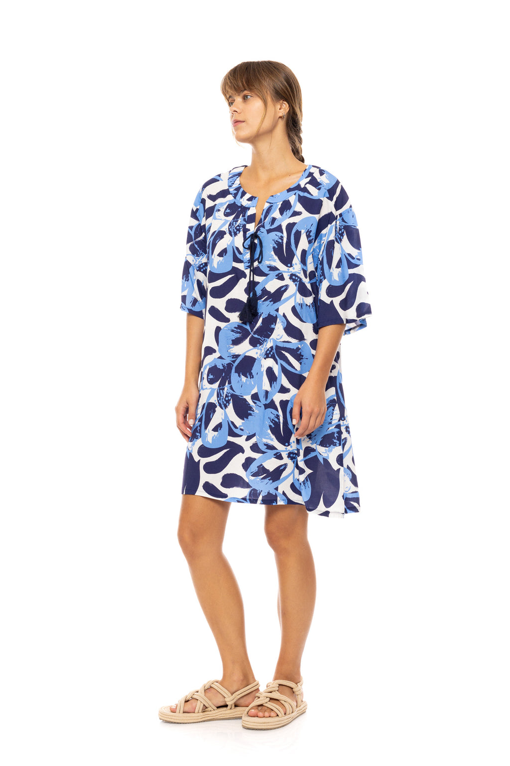 Pink Label - Beachwear Abstract Floral