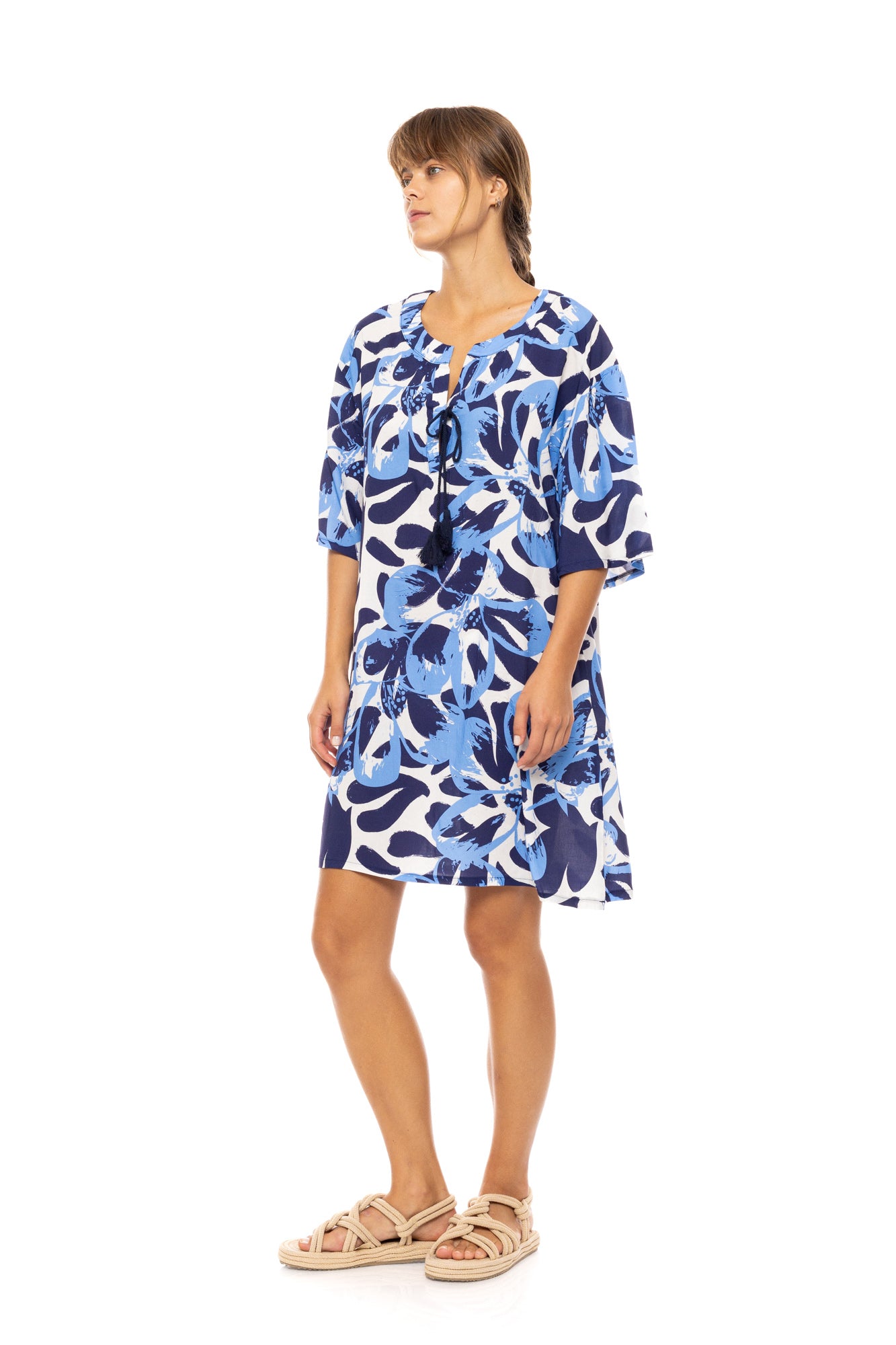 Pink Label - Beachwear Abstract Floral