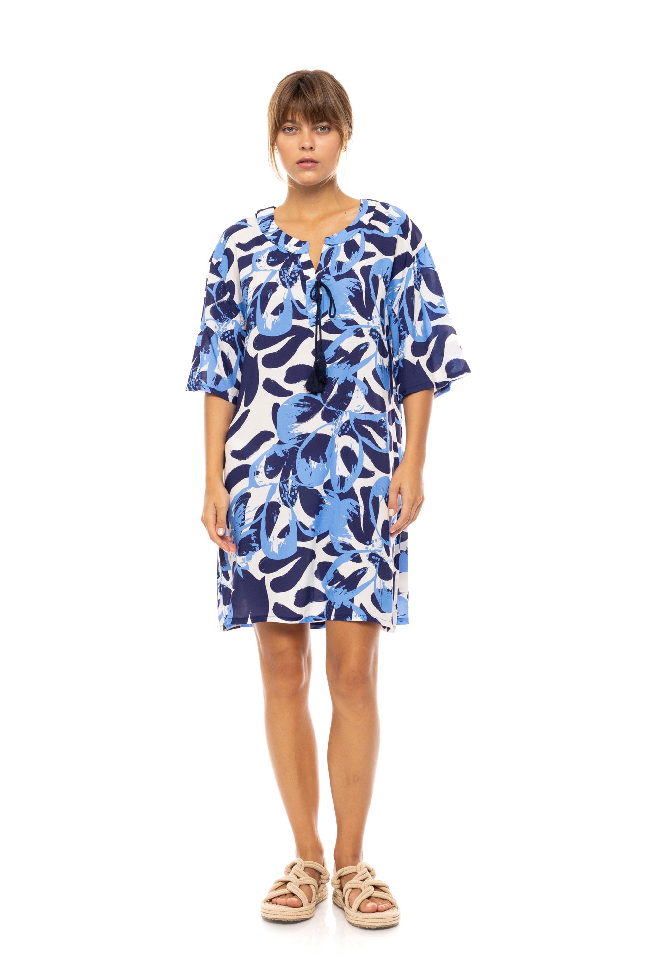 Pink Label - Beachwear Abstract Floral
