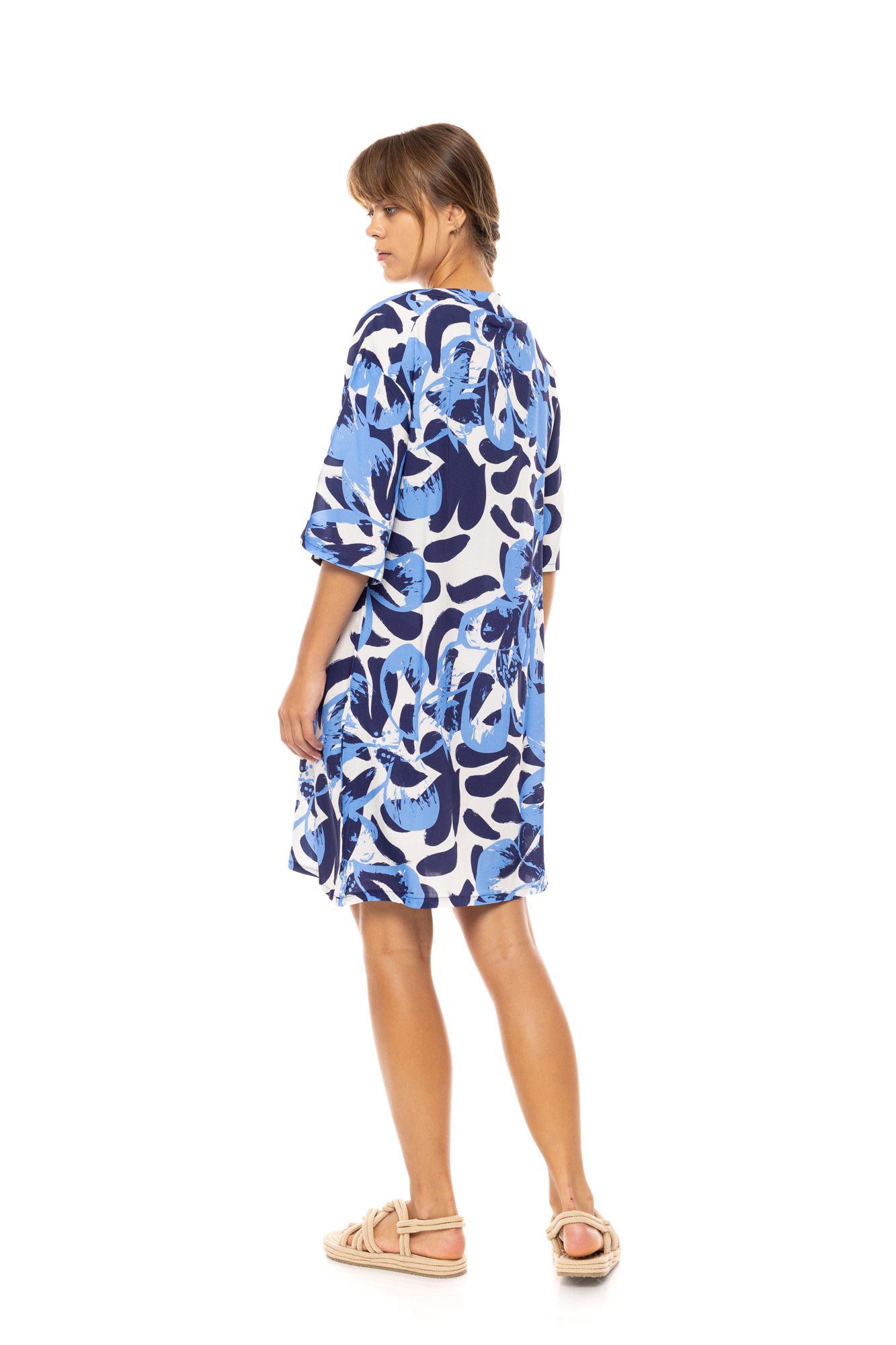 Pink Label - Beachwear Abstract Floral