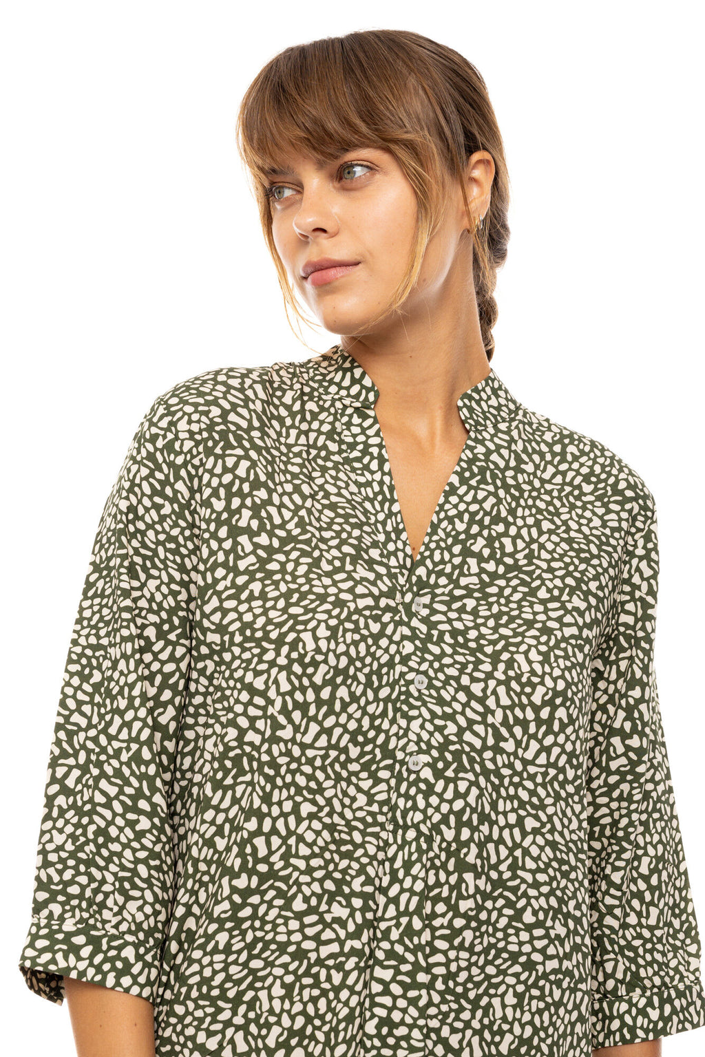 Pink Label - Beachwear Ditsy Green