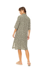 Pink Label - Beachwear Ditsy Green