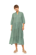 Pink Label - Beachwear Long Jugle Green
