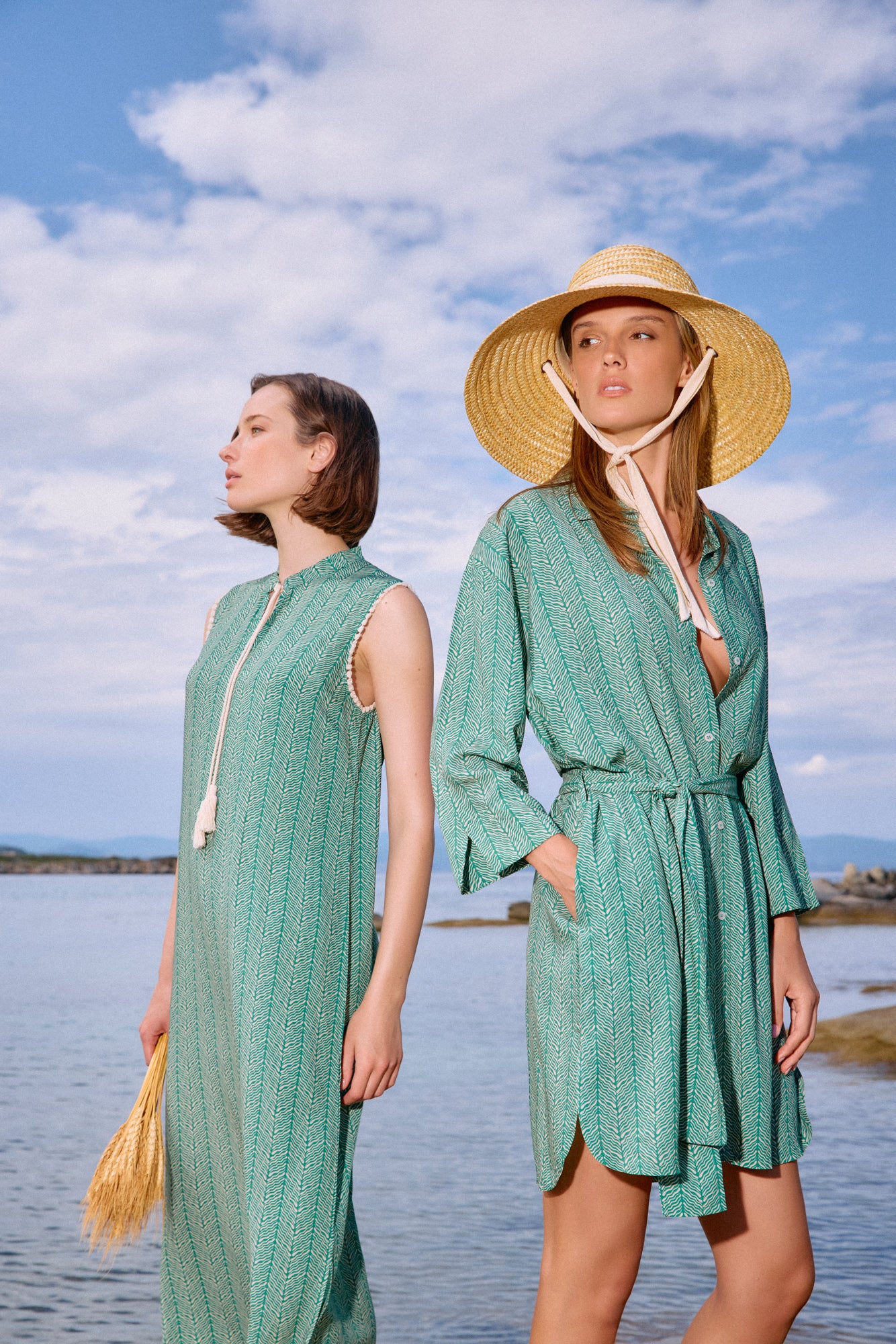 Pink Label - Beachwear Jugle Green