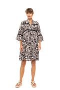 Pink Label - Beachwear Black Leopard
