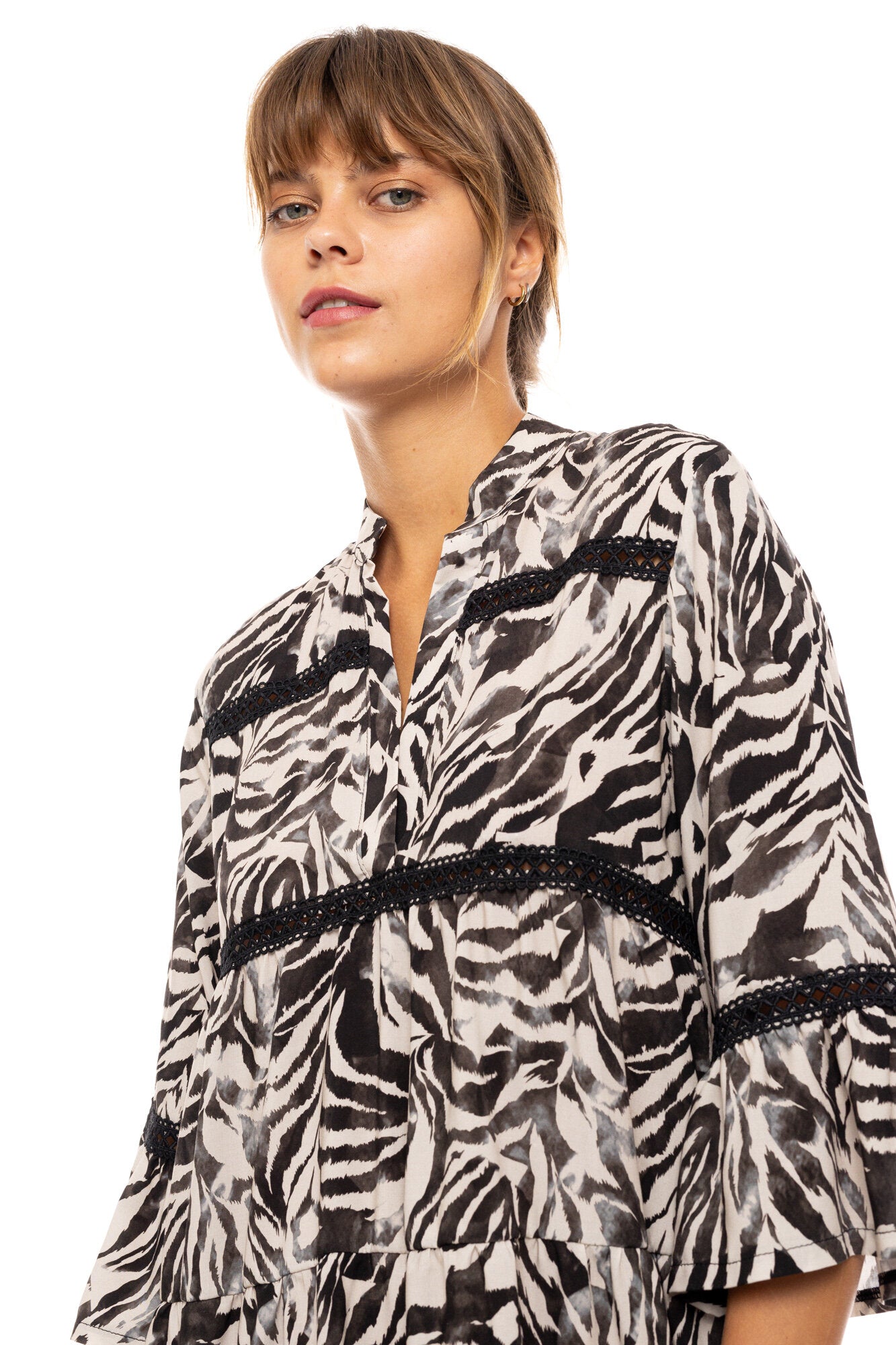 Pink Label - Beachwear Black Leopard