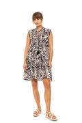 Pink Label - Beachwear Black Leopard