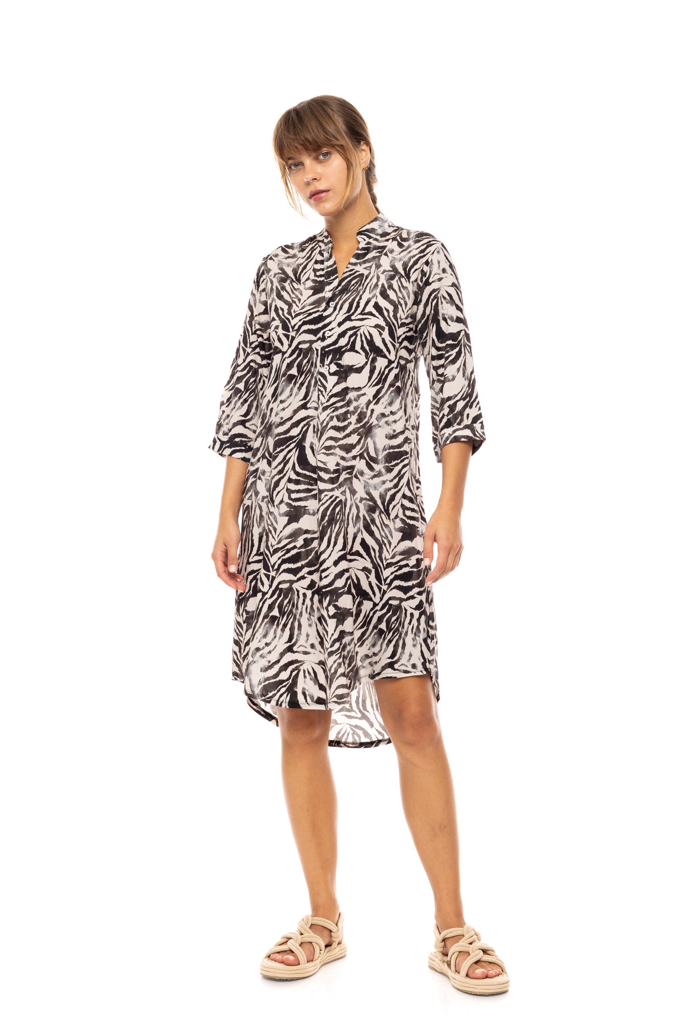 Pink Label - Beachwear Black Leopard