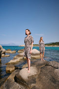 Pink Label - Beachwear Black Leopard