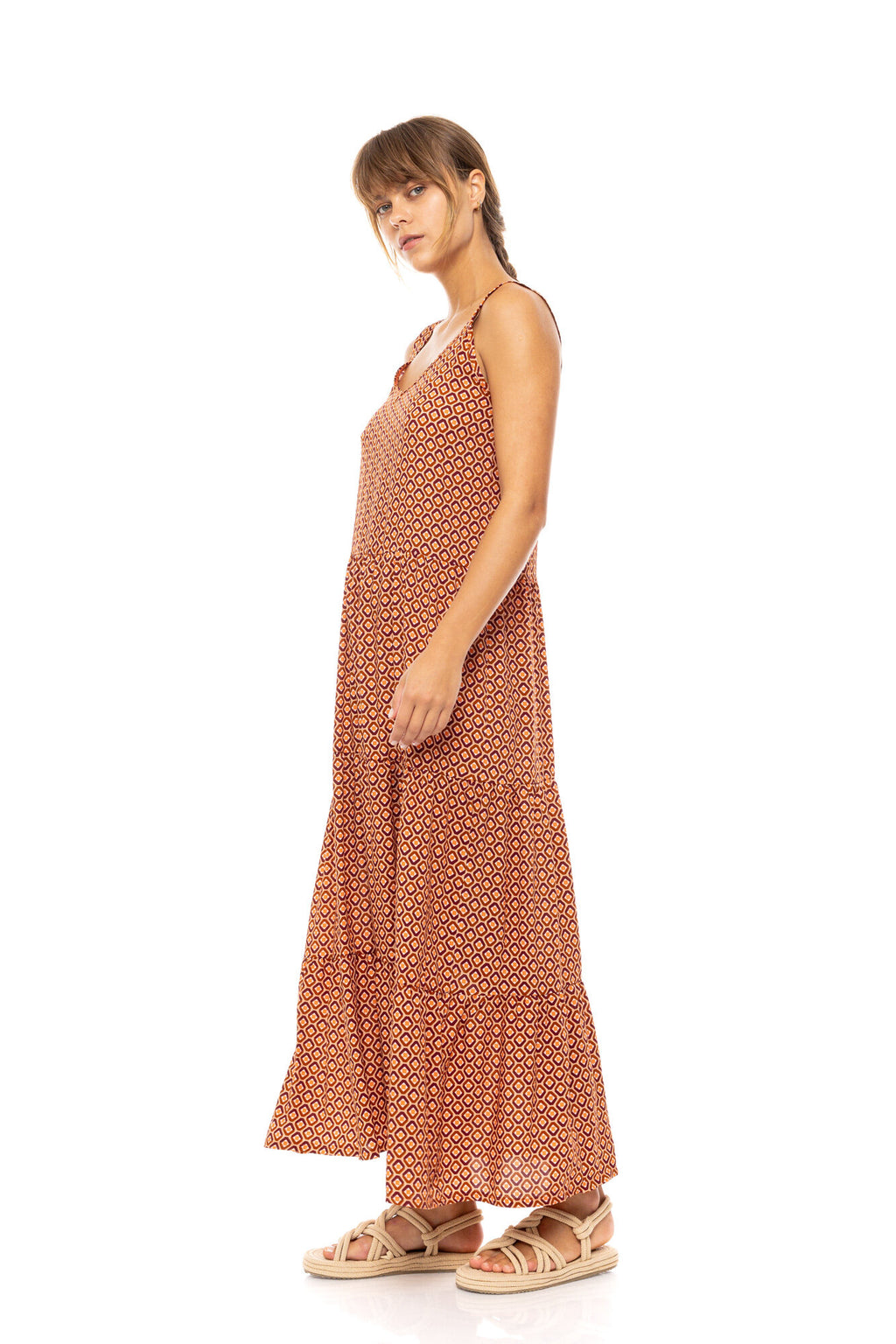 Pink Label - Beachwear Long Prism Geo