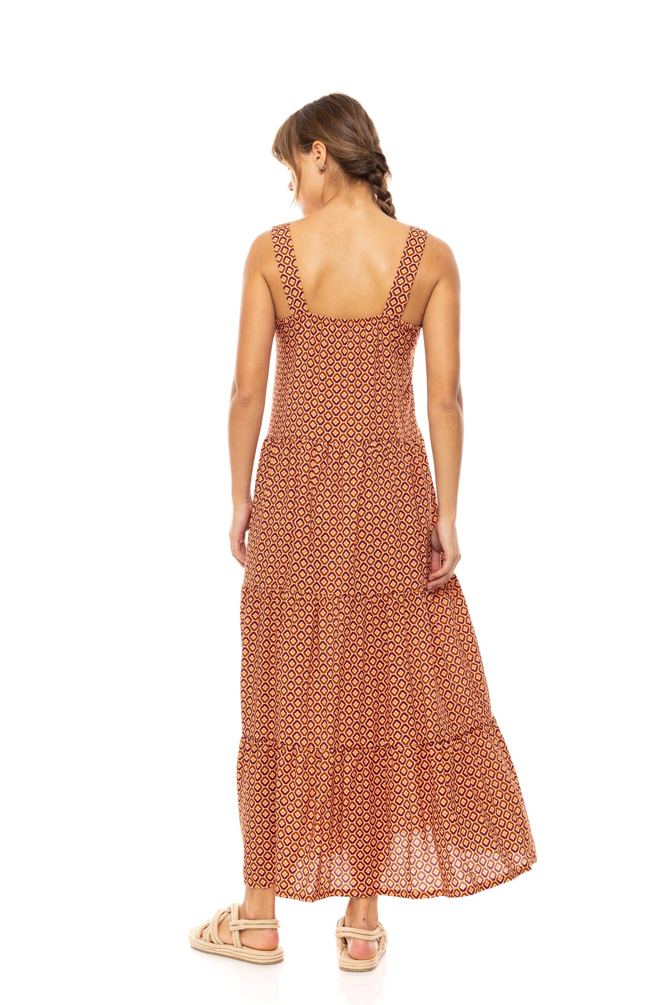 Pink Label - Beachwear Long Prism Geo