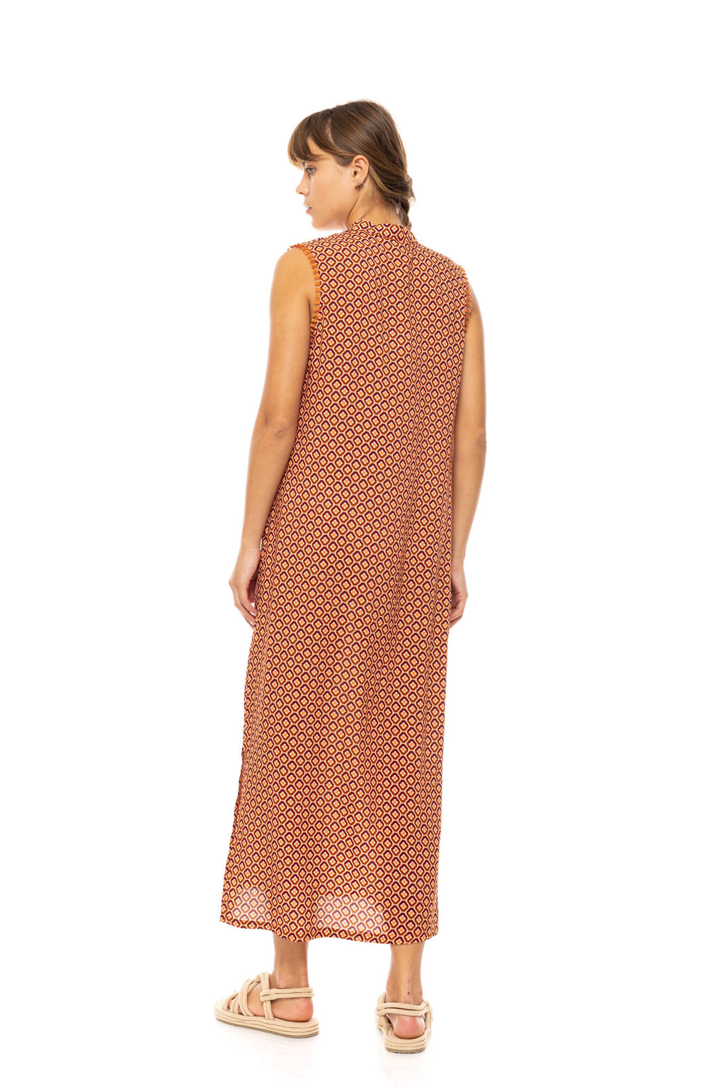 Pink Label - Beachwear Long Prism Geo