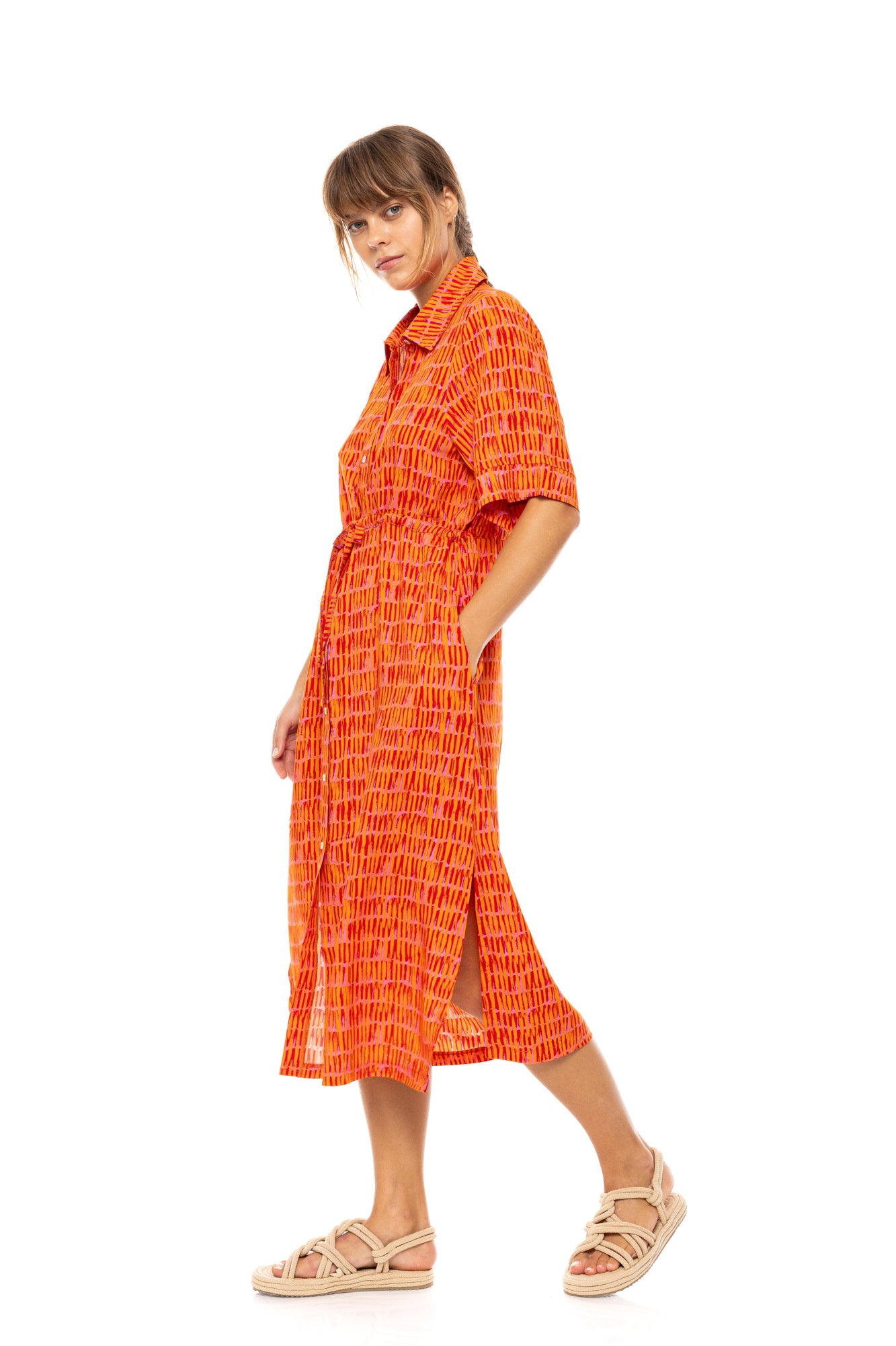 Pink Label - Beachwear Long Sorbet Orange