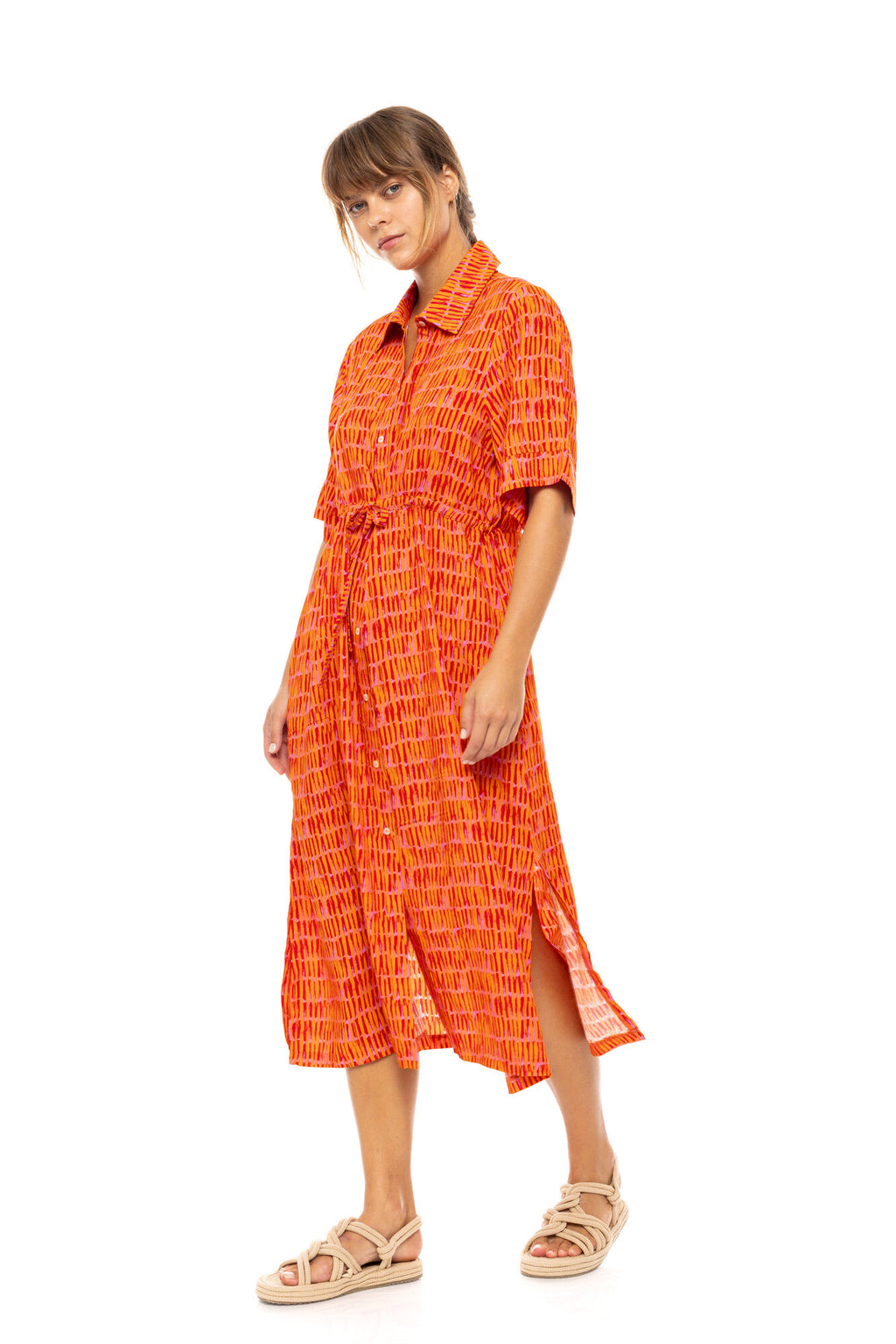 Pink Label - Beachwear Long Sorbet Orange