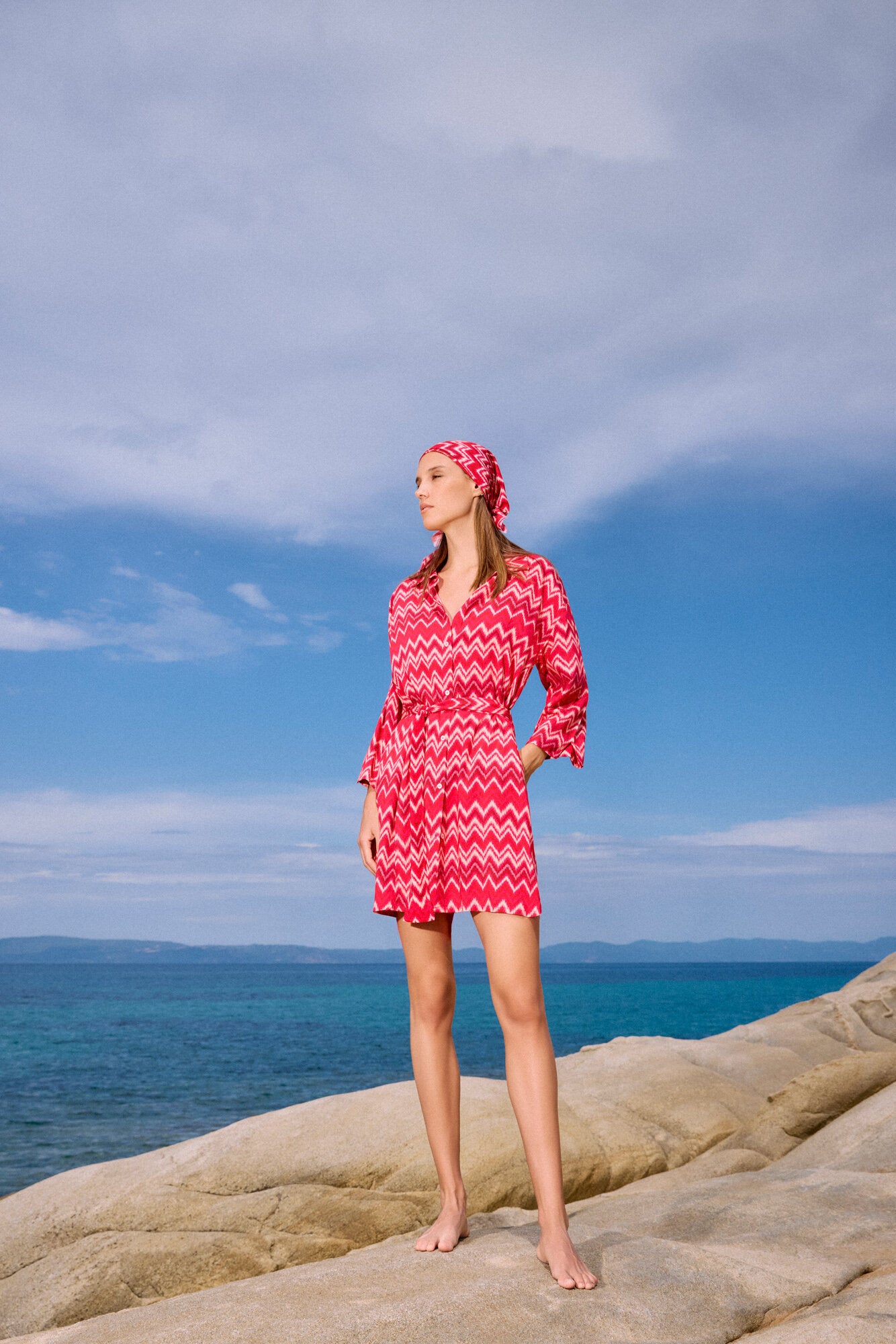 Pink Label - Beachwear Rasberry Rainbow