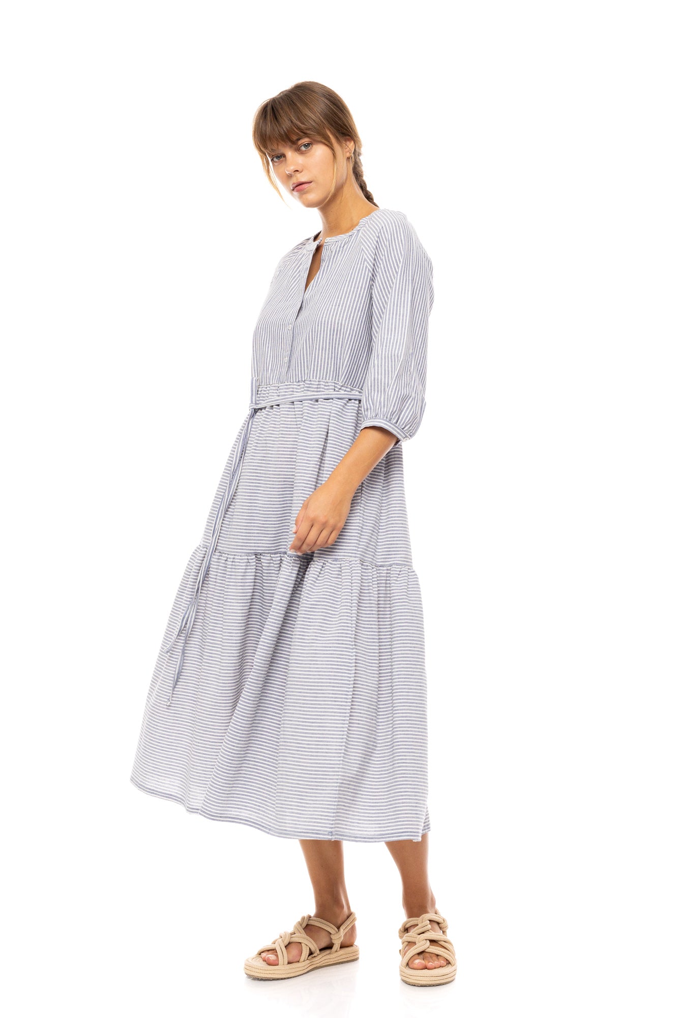 Pink Label - Beachwear Denim Stripe