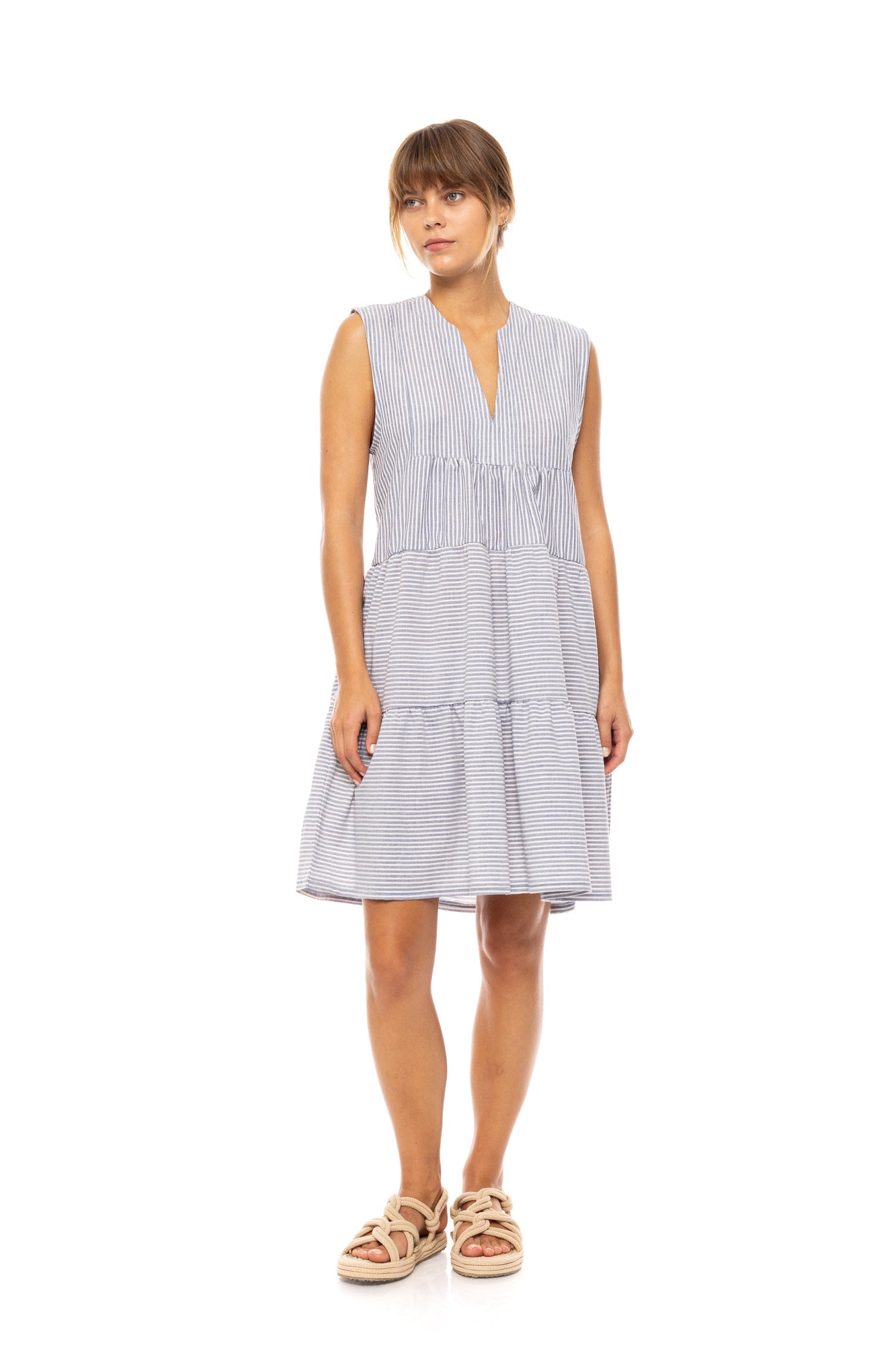 Pink Label - Beachwear Denim Stripe
