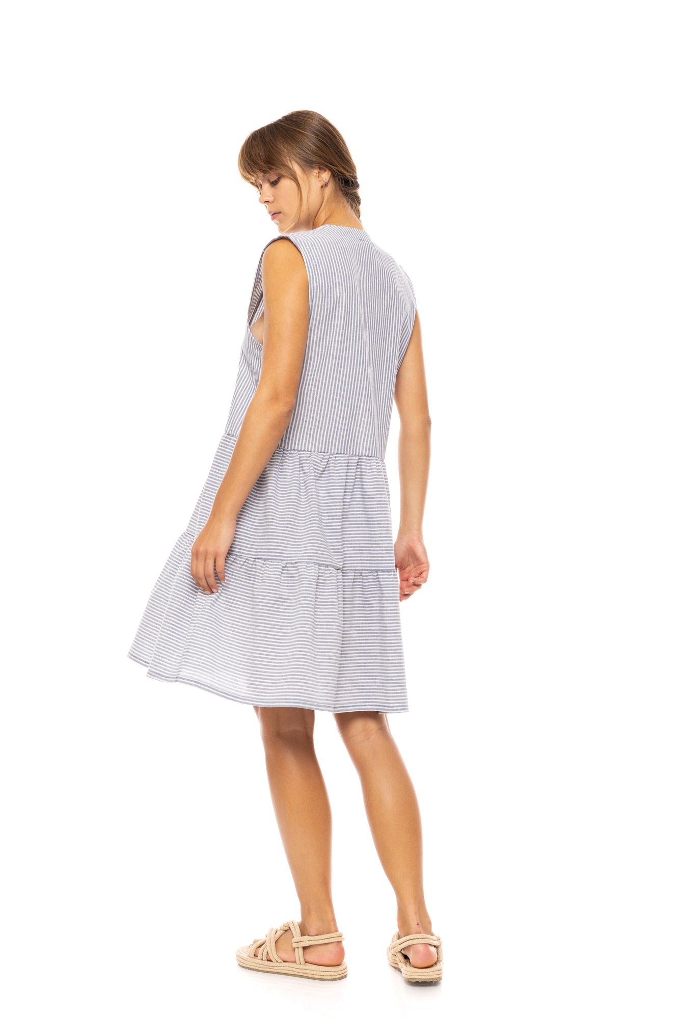 Pink Label - Beachwear Denim Stripe