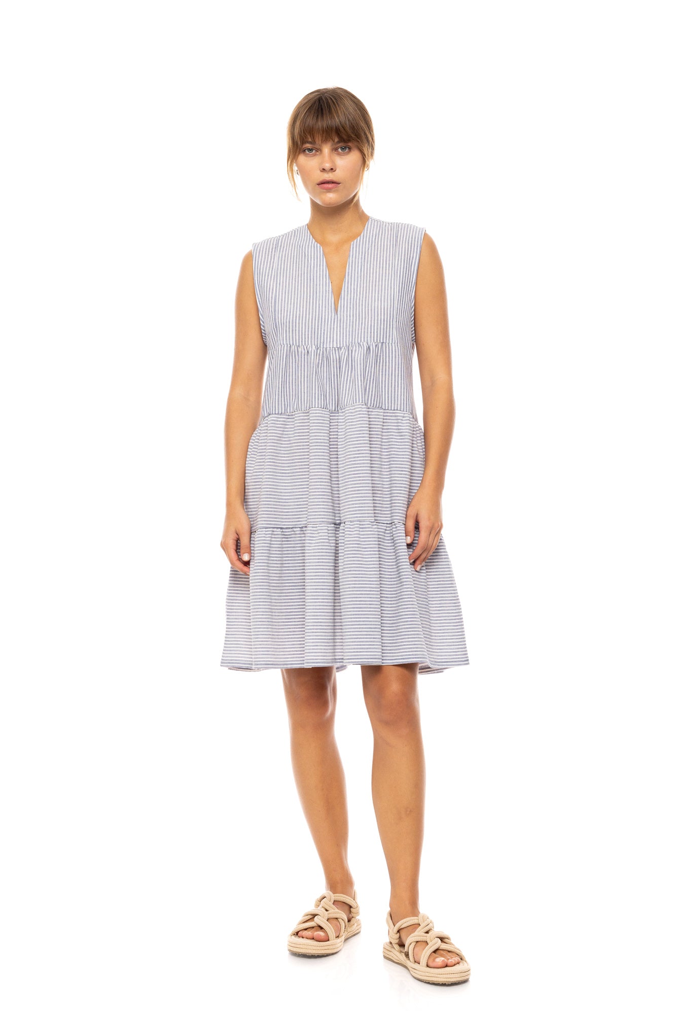 Pink Label - Beachwear Denim Stripe