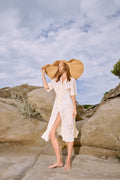 Pink Label - Beachwear Midi Moon Embrodery