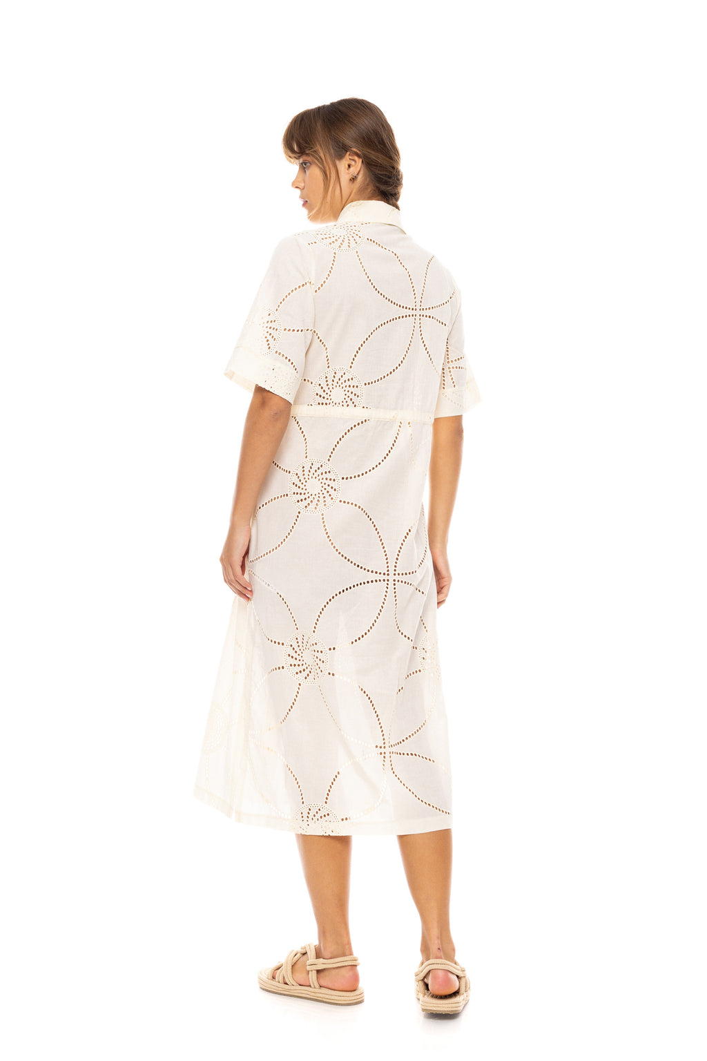 Pink Label - Beachwear Midi Moon Embrodery