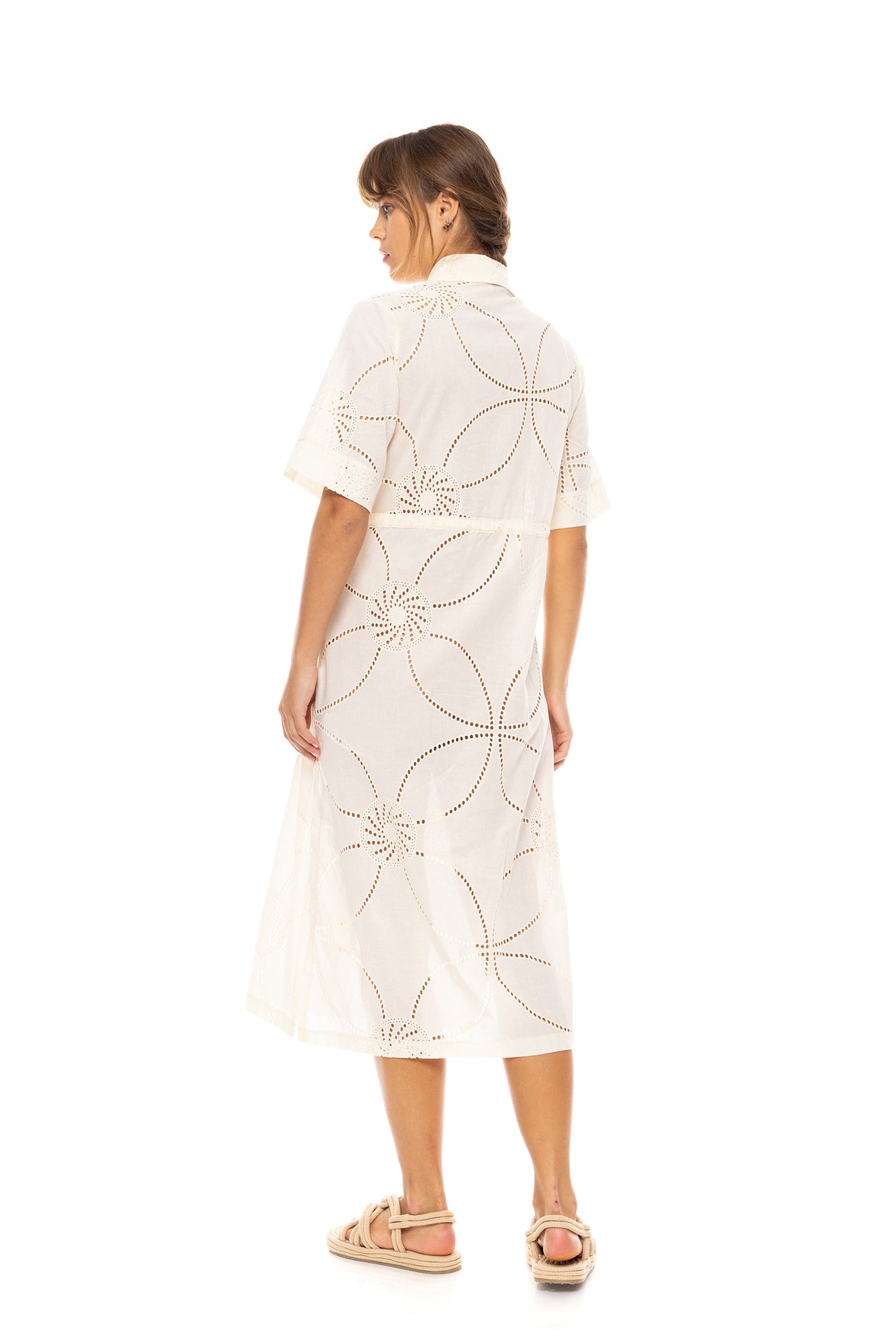 Pink Label - Beachwear Midi Moon Embrodery