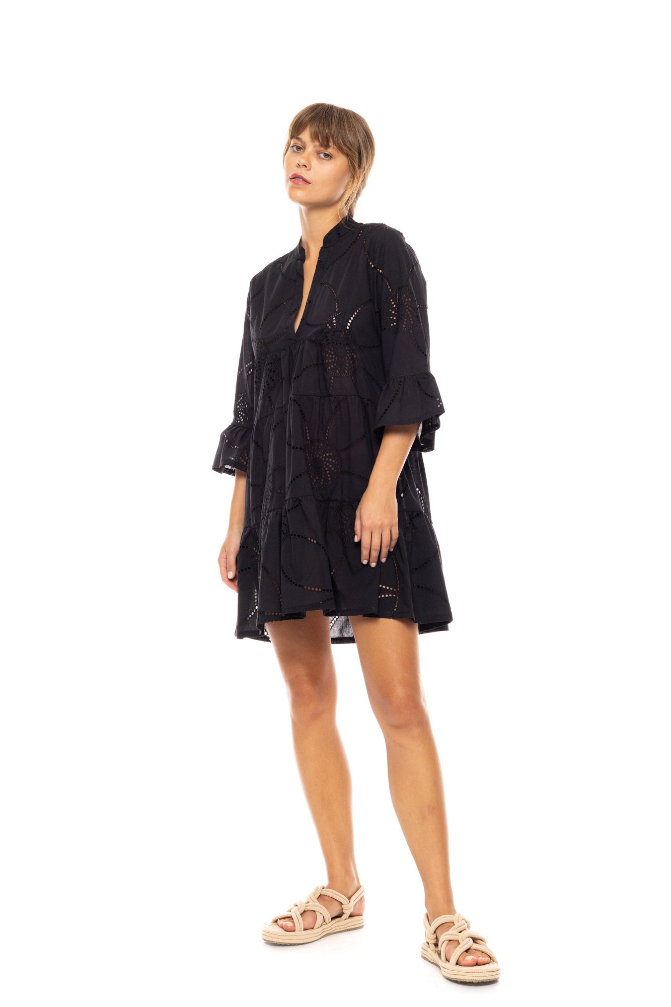 Pink Label - Beachwear Moon Embrodery