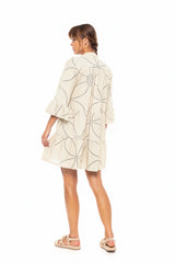 Pink Label - Beachwear Moon Embrodery