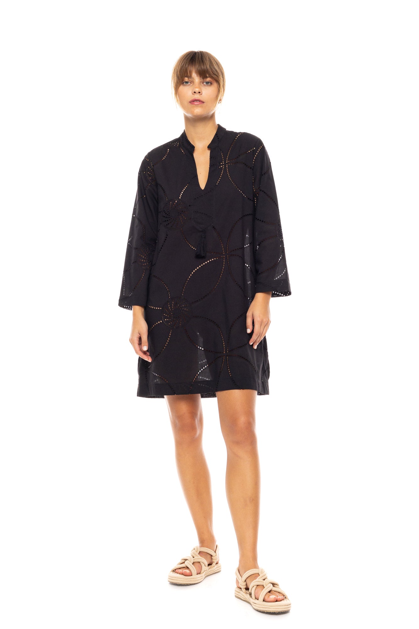 Pink Label - Beachwear Moon Embrodery