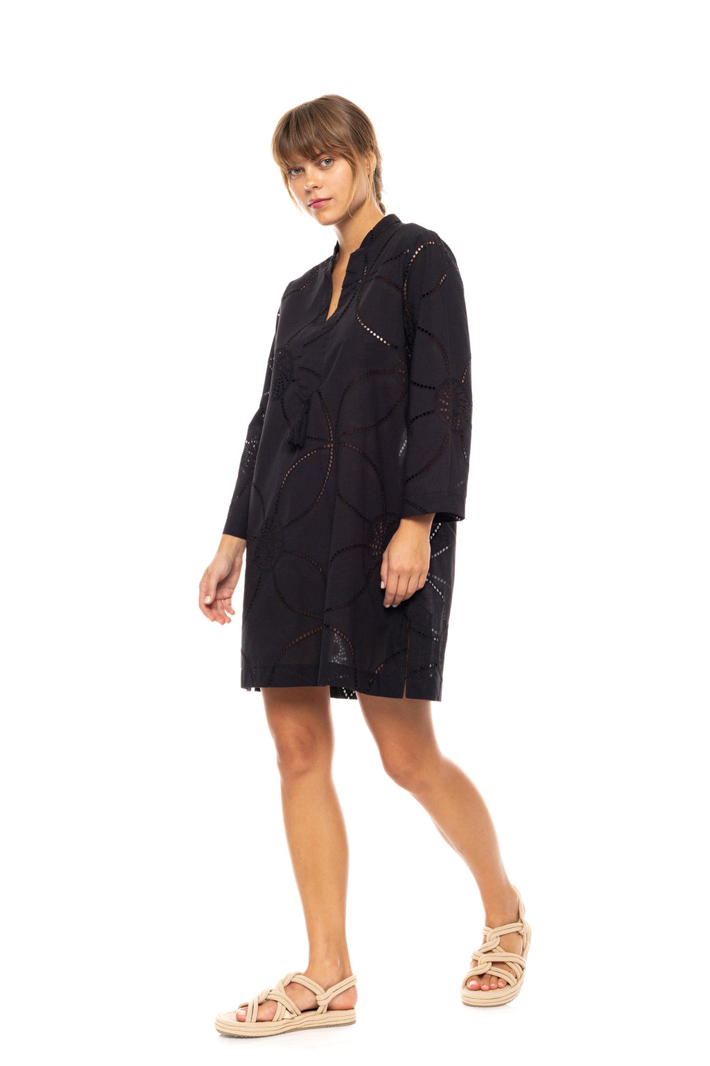 Pink Label - Beachwear Moon Embrodery