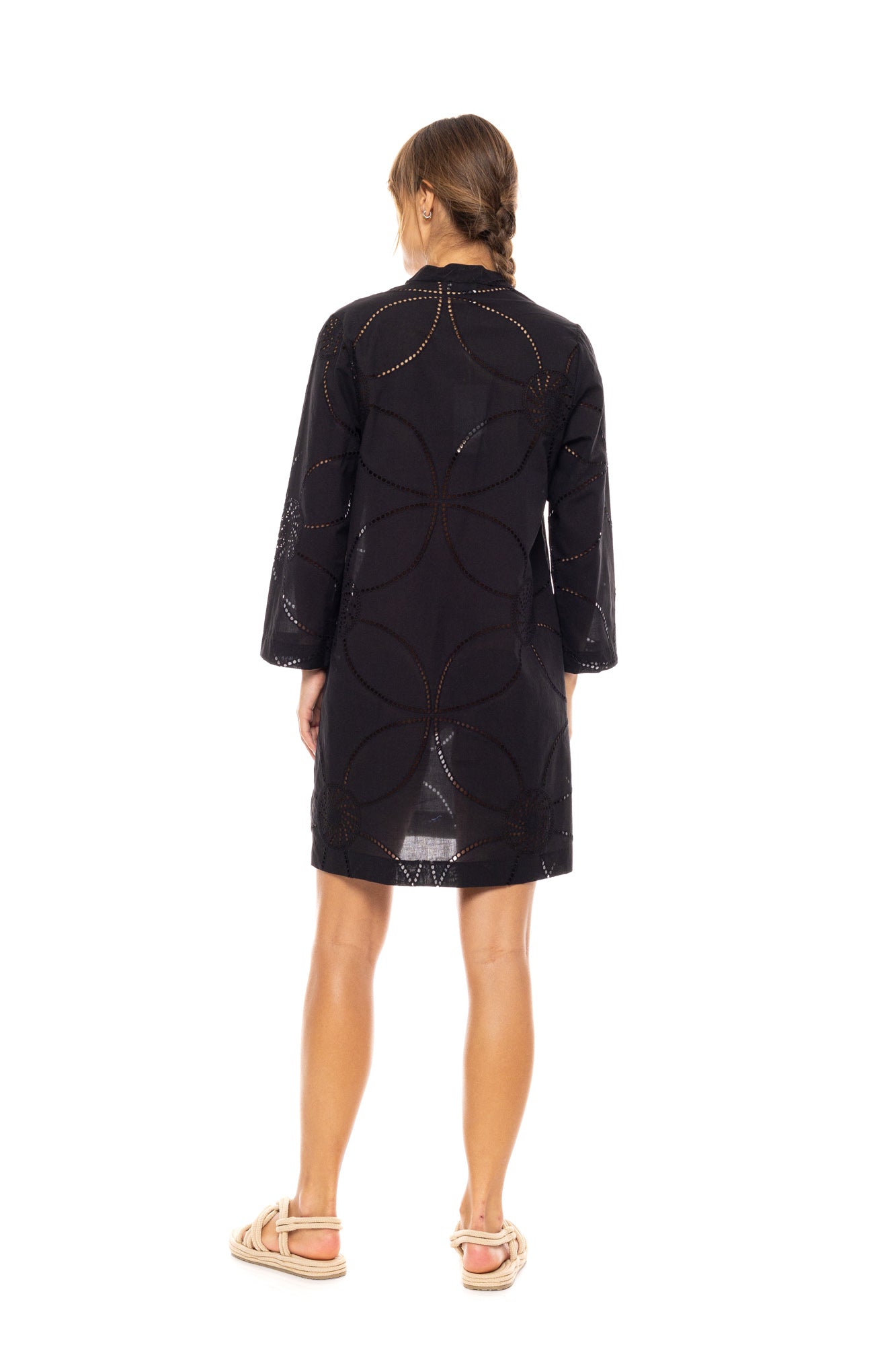 Pink Label - Beachwear Moon Embrodery